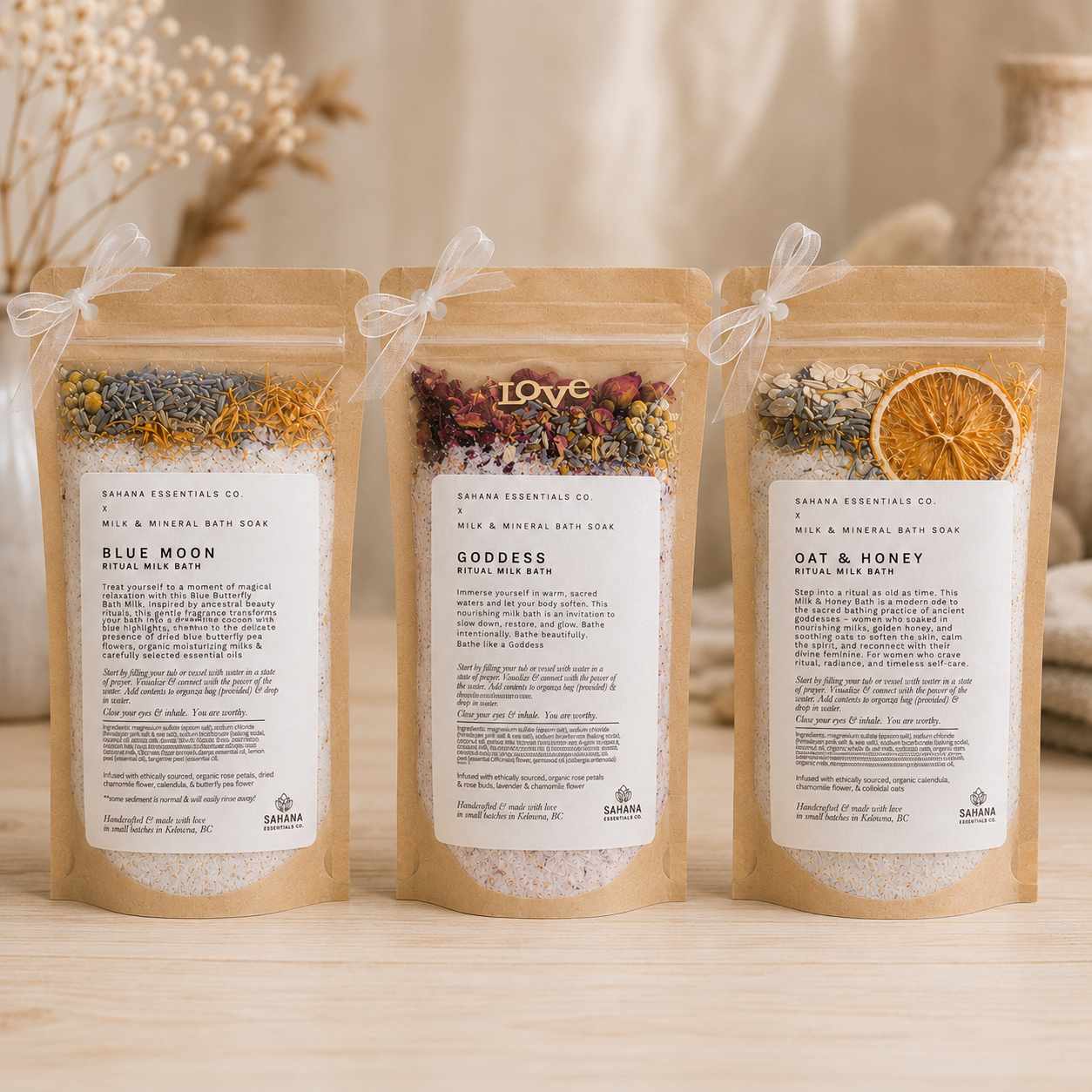 Botanical Ritual Milk Baths