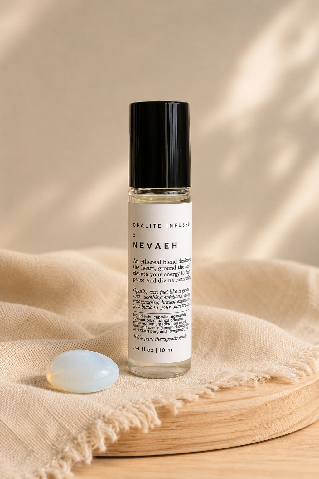 Nevaeh | Crystal-Infused Essential Oil Roller