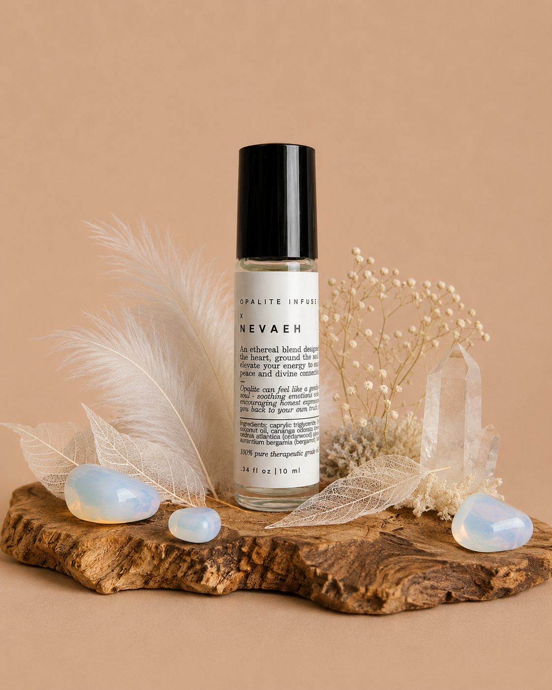 Nevaeh | Crystal-Infused Essential Oil Roller