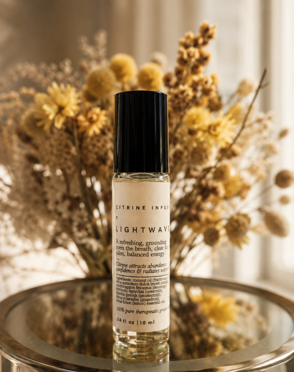 Lightwave | Crystal-Infused Essential Oil Roller