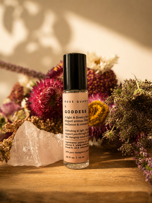Goddess | Crystal-Infused Essential Oil Roller
