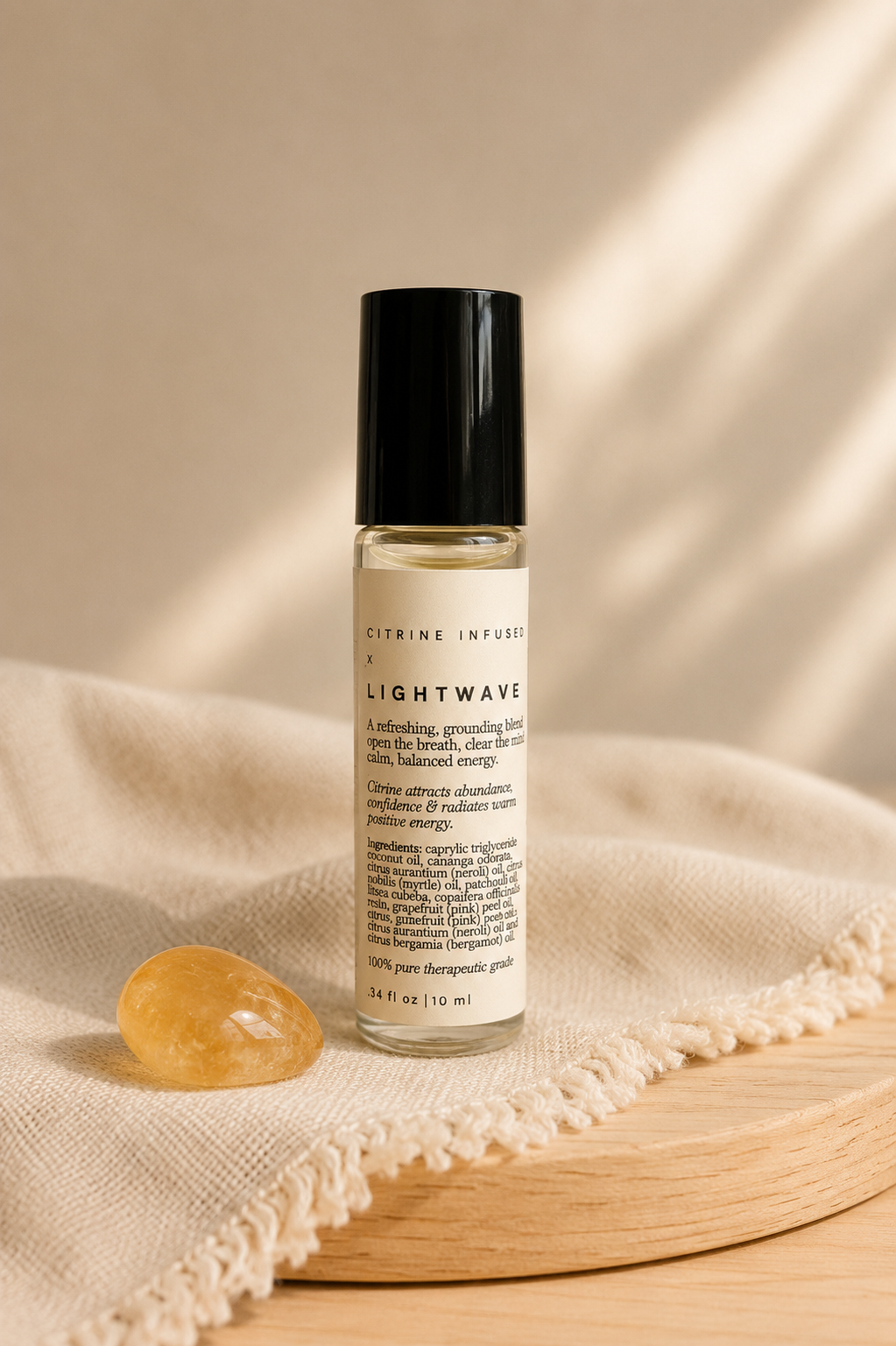 Lightwave | Crystal-Infused Essential Oil Roller